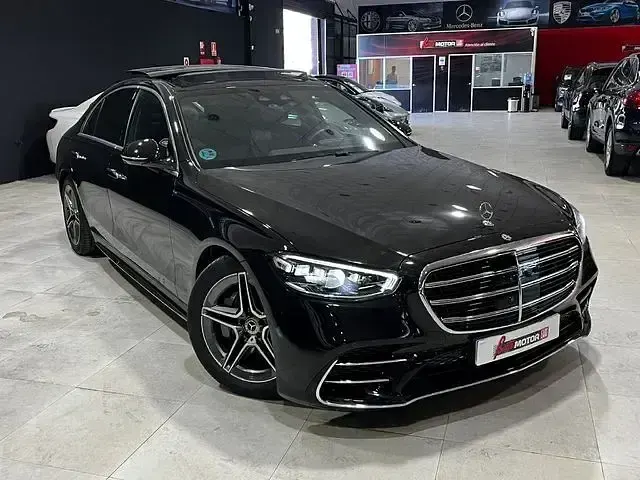 Usado Mercedes S350 286 CV (210 kW) 2021 Negro Berlina