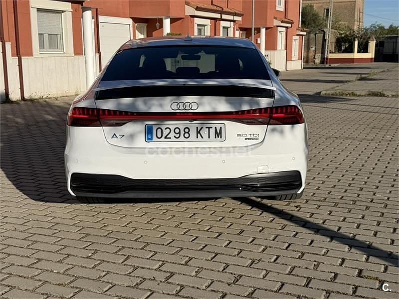 Usado Audi A7 S-Line 286 CV (210 kW) 2019 Blanco Berlina