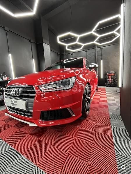 Usado Audi S1 231 CV (169 kW) 2015 Rojo Utilitario