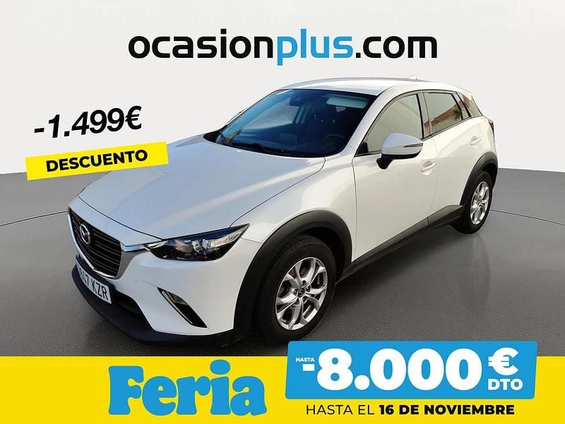 Blanco Usado 2019 Mazda CX-3 SUV | 16.490 € (Precio justo) - Imagen 1/4