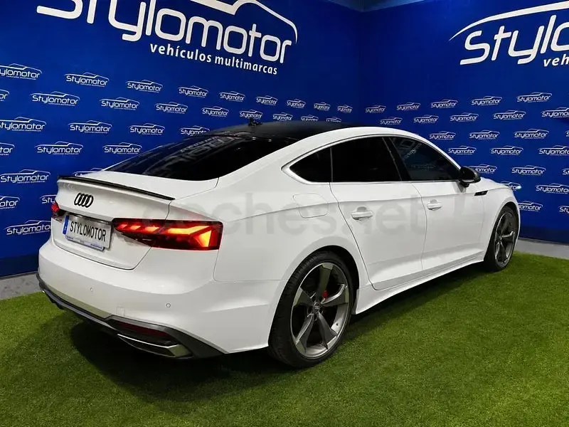 Usado Audi A5 Sportback S-Line 163 CV (119 kW) 2021 Blanco Utilitario