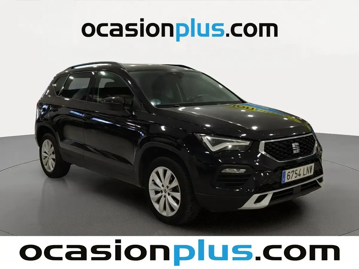 Usado Seat Ateca Style 150 CV (110 kW) 2021 Negro SUV