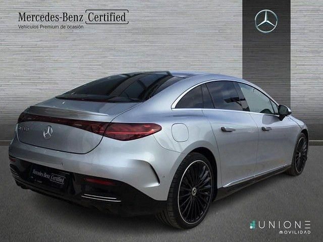 Usado Mercedes EQE350 Edition 214 kW (292 CV) 2024 Plata hightech Berlina