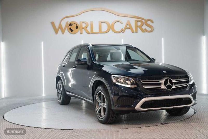 Usado Mercedes GLC350 320 CV (235 kW) 2017 Azul SUV