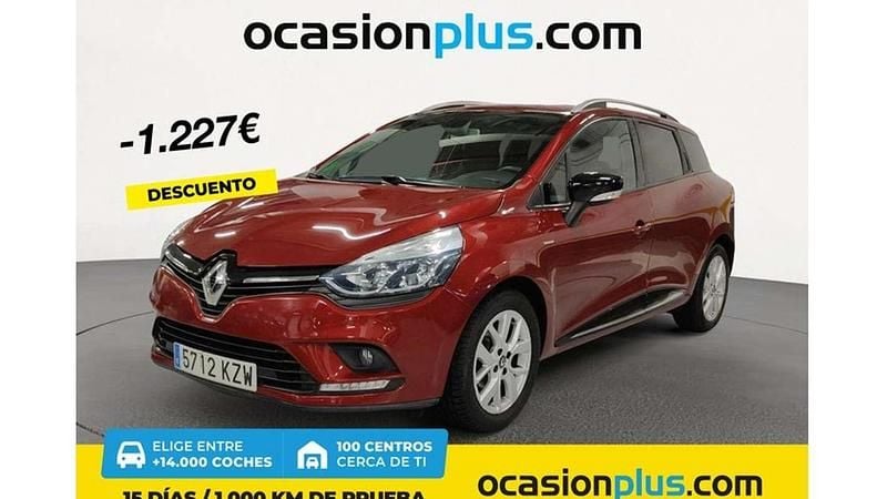 Rojo Usado 2019 Renault Clio GrandTour LIMITED Familiar | 12.273 € (Precio justo) - Imagen 1/4
