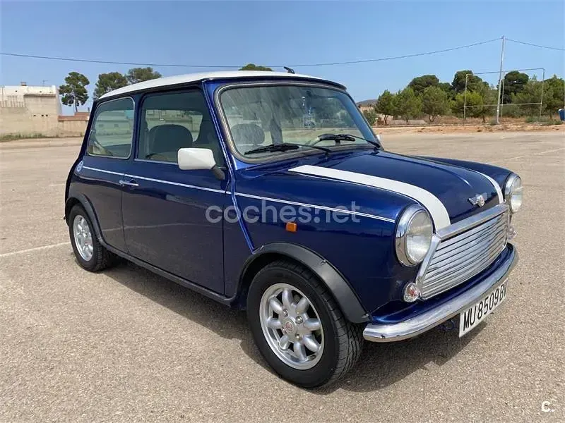 Usado Rover Mini 63 CV (46 kW) 1998 Azul Berlina