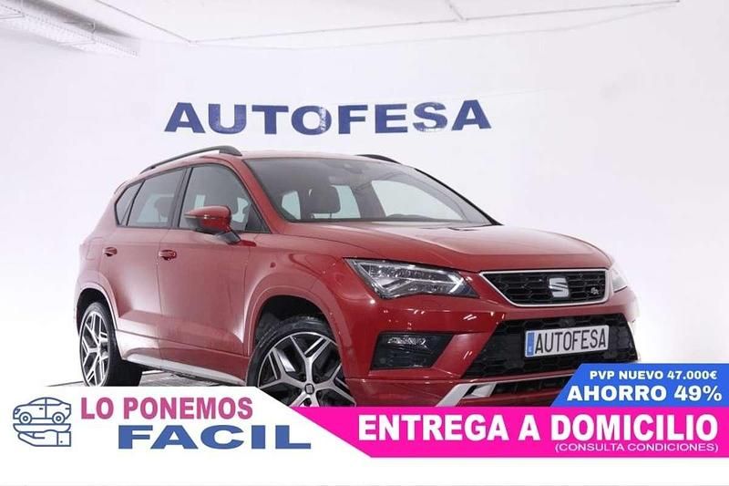 Usado Seat Ateca 4Drive 190 CV (139 kW) 2020 Rojo SUV