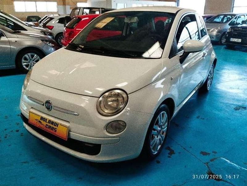 Usado Fiat 500 Lounge 69 CV (50 kW) 2009 Blanco Utilitario