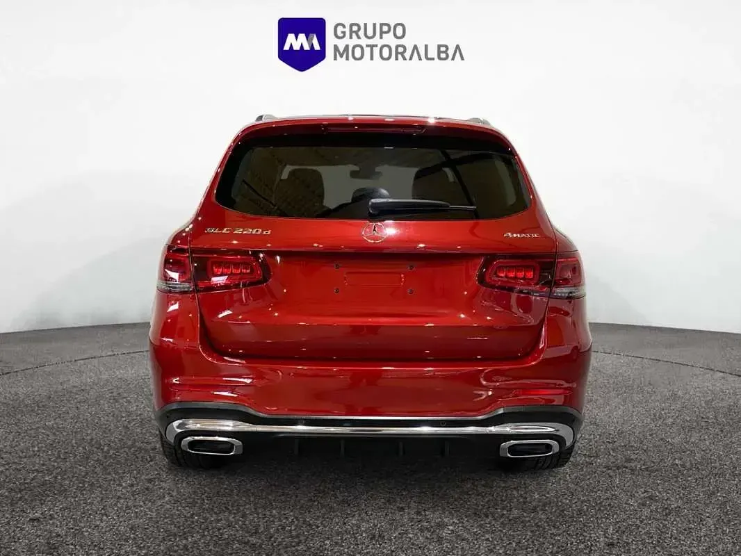 Usado Mercedes GLC220 194 CV (142 kW) 2021 Rojo SUV