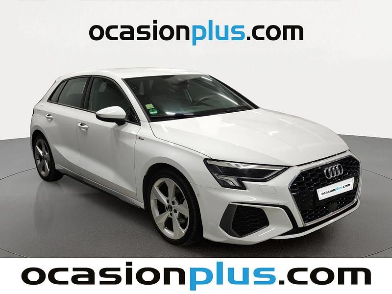 Usado Audi A3 Sportback S-Line 150 CV (110 kW) 2023 Blanco Utilitario