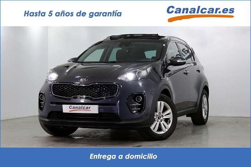 Gris Usado 2017 Kia Sportage SUV | 16.370 € (Precio justo) - Imagen 1/4