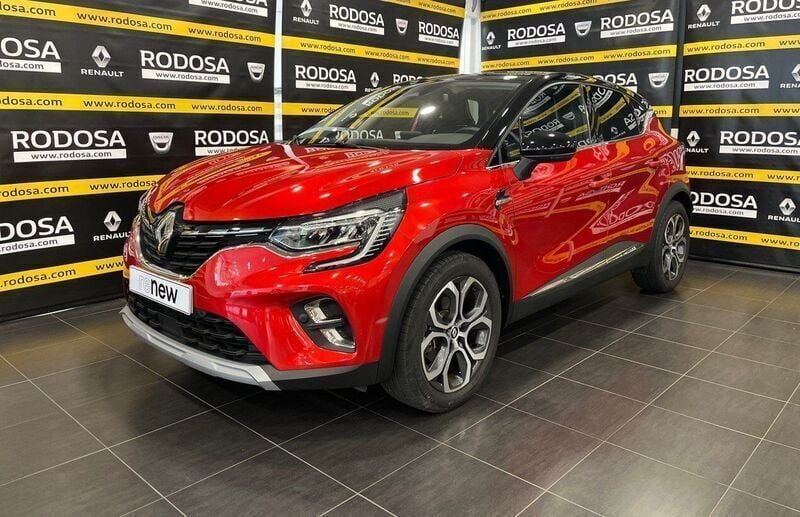 Rojo Usado 2023 Renault Captur Techno SUV | 24.400 € (Precio justo) - Imagen 1/4