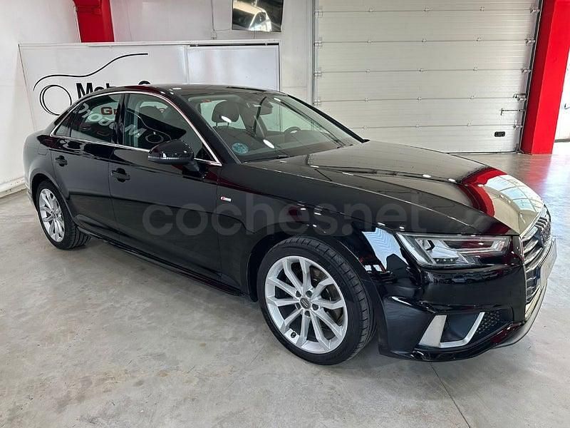 Usado Audi A4 S-Line 150 CV (110 kW) 2019 Negro Berlina