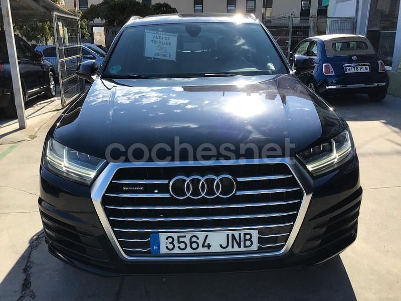Usado Audi Q7 Sport 272 CV (200 kW) 2016 Azul SUV