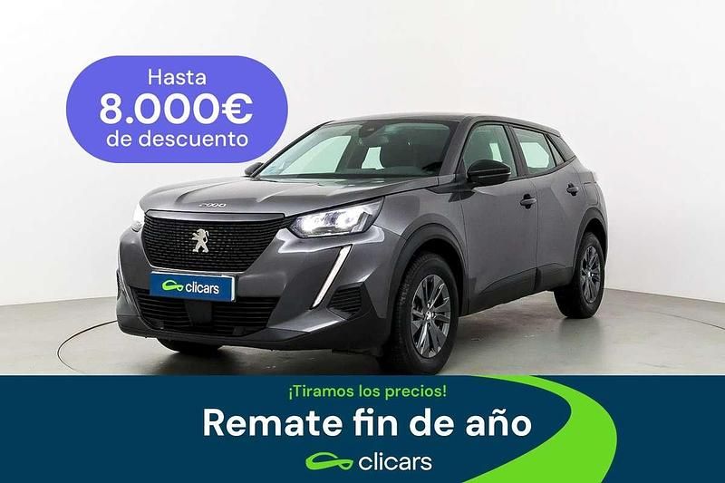 Gris Usado 2022 Peugeot 2008 Active SUV | 12.290 € (Super precio) - Imagen 1/4