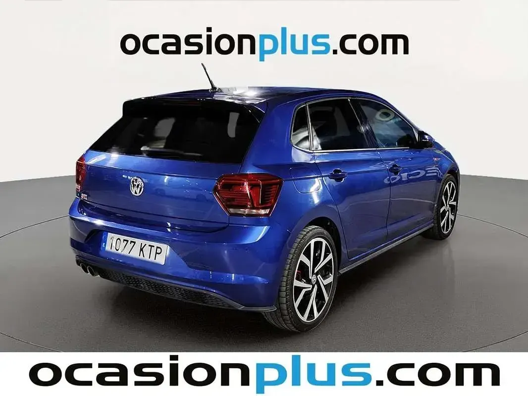 Usado VW Polo GTI 200 CV (147 kW) 2019 Azul Utilitario