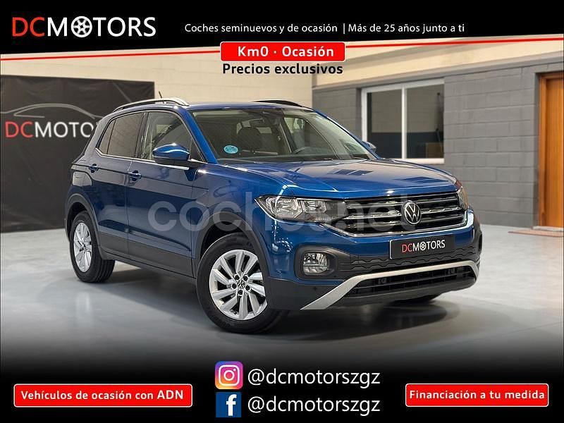 Azul Usado 2022 VW T-Cross Advance SUV | 17.300 € (Precio justo) - Imagen 1/4