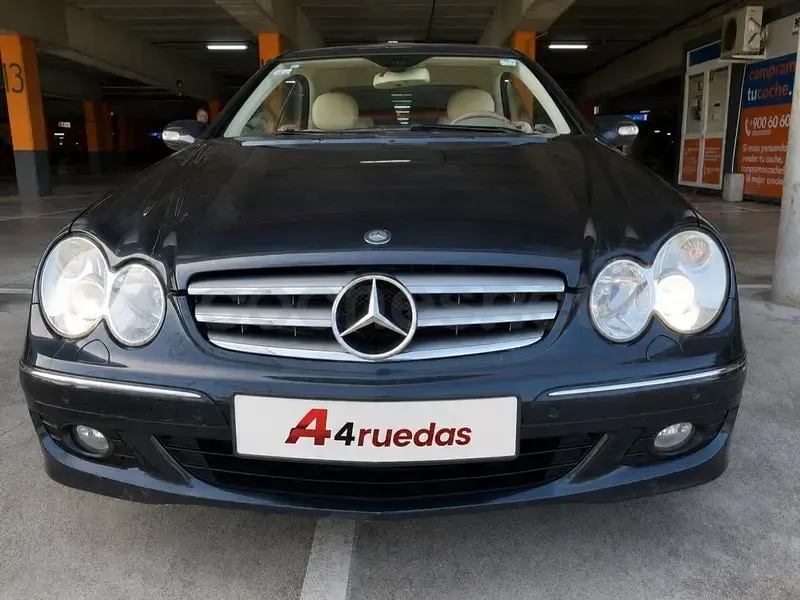 Usado Mercedes CLK350 Elegance 272 CV (200 kW) 2006 Azul Coupe