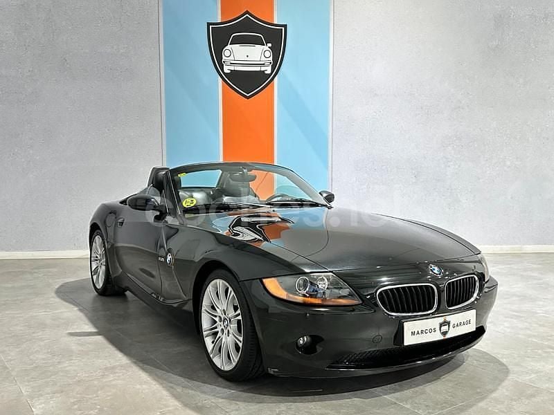 Negro Usado 2004 BMW Z4 Descapotable | 10.990 € (Super precio) - Imagen 1/4