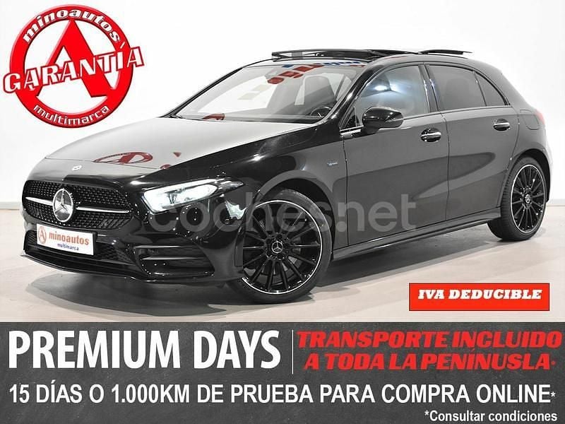 Negro Usado 2021 Mercedes A200 Berlina | 27.890 € (Precio justo) - Imagen 1/4