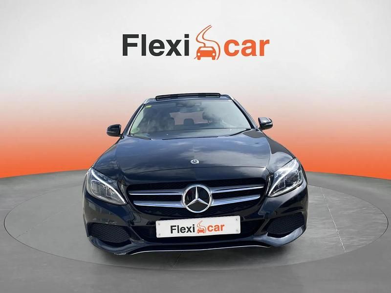 Usado Mercedes C200 150 CV (110 kW) 2018 Negro Familiar