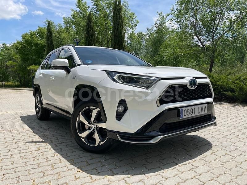 Blanco Usado 2022 Toyota RAV4 Hybrid Advance SUV | 31.990 € (Precio justo) - Imagen 1/4