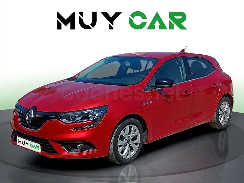 Usado Renault Mégane IV Life 100 CV (73 kW) 2018 Rojo Berlina