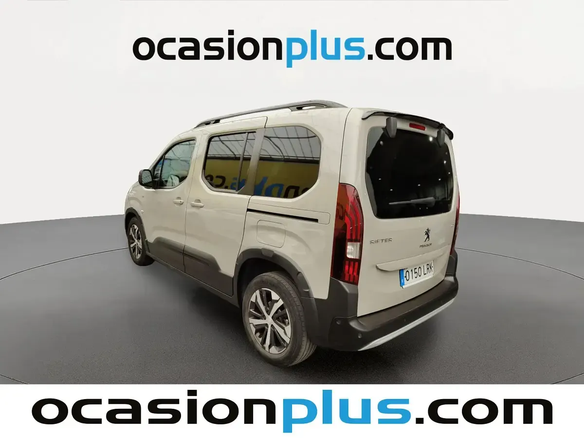 Usado Peugeot Rifter GT 102 CV (75 kW) 2021 Beige Monovolumen