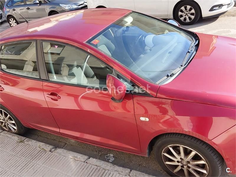 Brugt Seat Ibiza Style 105 HK (77 kW) 2011 Rød Sedan