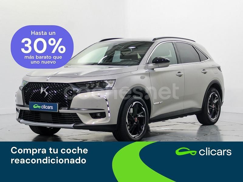 Gris / plata Usado 2021 DS Automobiles DS7 Crossback Performance SUV | 26.490 € (Precio justo) - Imagen 1/4