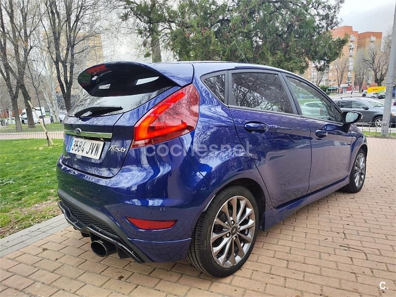 Usado Ford Fiesta ST-Line 100 CV (73 kW) 2017 Azul Berlina