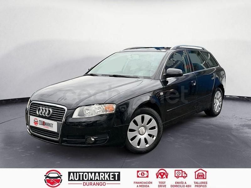 Usado Audi A4 140 CV (102 kW) 2006 Negro Familiar