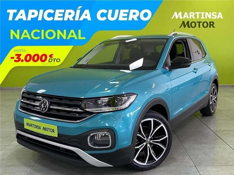 Azul Usado 2022 VW T-Cross Sportline SUV | 20.800 € (Precio justo) - Imagen 1/4
