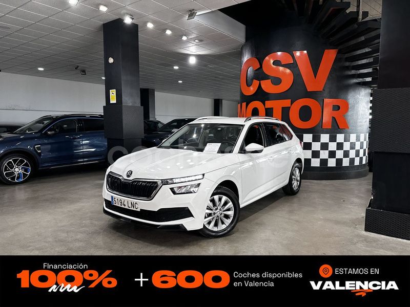Blanco Usado 2021 Skoda Kamiq Ambition SUV | 13.850 € (Precio justo) - Imagen 1/4