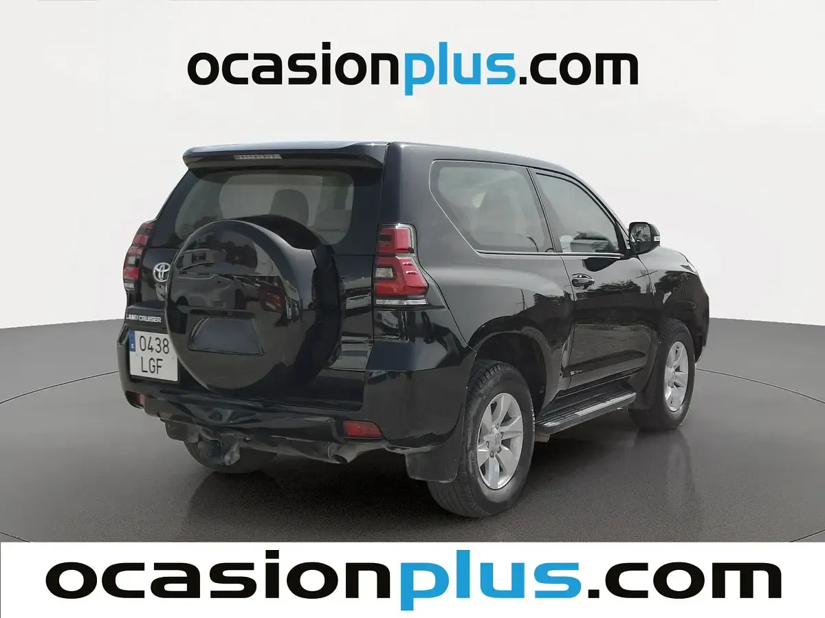 Usado Toyota Land Cruiser 177 CV (130 kW) 2020 Negro SUV