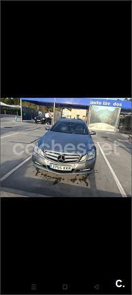 Usado Mercedes E220 170 CV (125 kW) 2012 Gris / plata Coupe