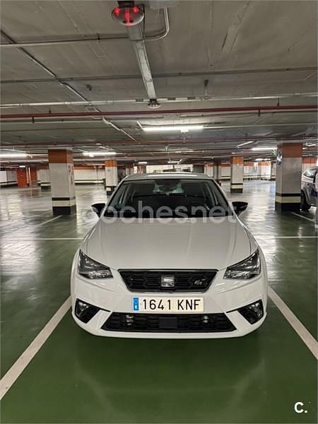 Usado Seat Ibiza FR 115 CV (84 kW) 2018 Blanco Utilitario
