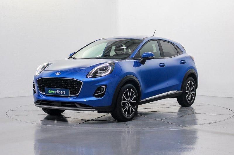 Azul Usado 2021 Ford Puma Titanium SUV | 18.490 € (Buen precio) - Imagen 1/4