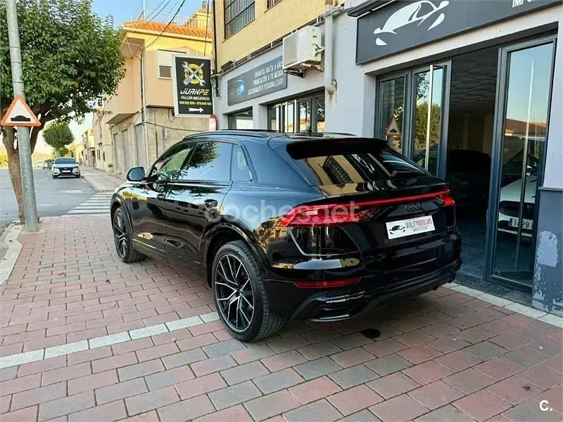 Usado Audi Q8 S-Line 286 CV (210 kW) 2019 Negro SUV