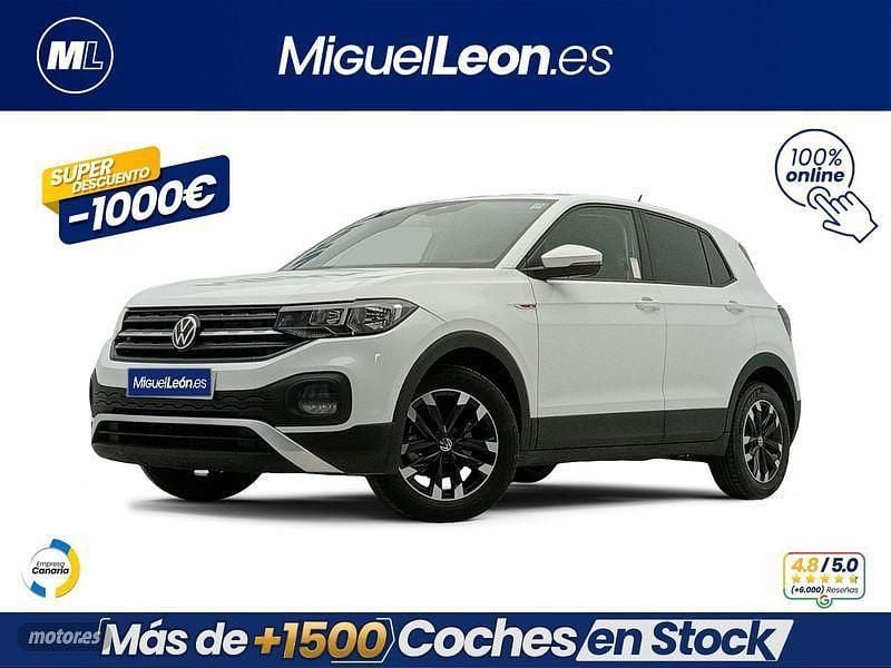 Blanco Usado 2021 VW T-Cross Edition SUV | 16.985 € (Precio justo) - Imagen 1/3