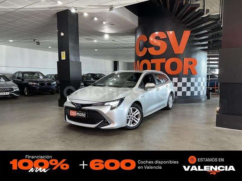 Gris / plata Usado 2021 Toyota Corolla Active Familiar | 15.450 € (Super precio) - Imagen 1/4