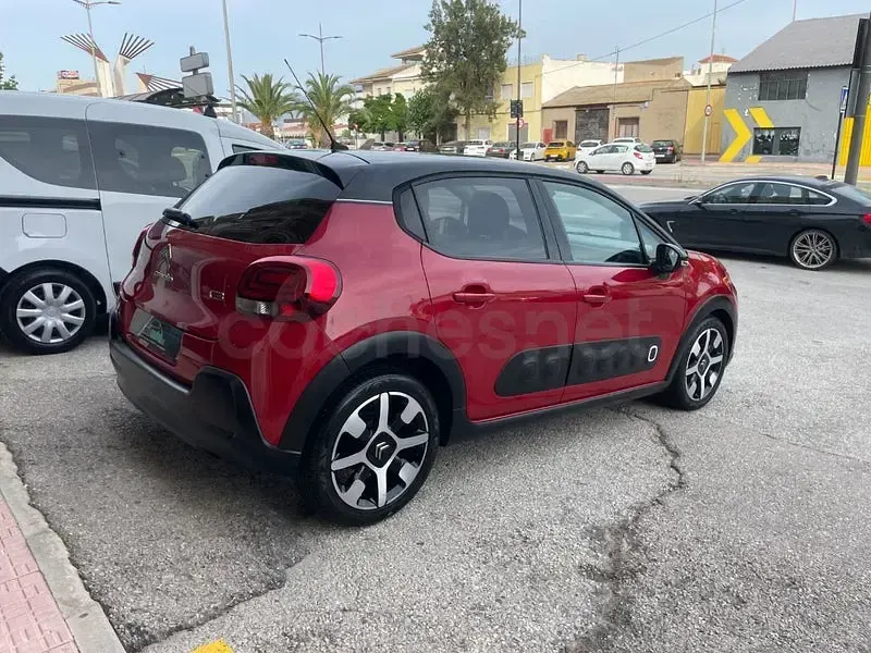 Usado Citroën C3 Shine 75 CV (55 kW) 2016 Granate Berlina