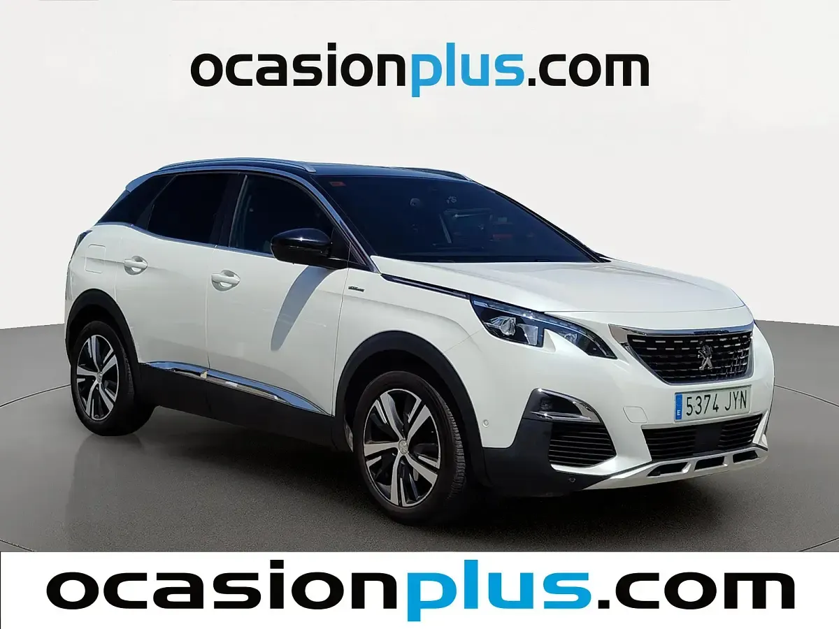 Usado Peugeot 3008 GT-line 165 CV (121 kW) 2017 Blanco SUV
