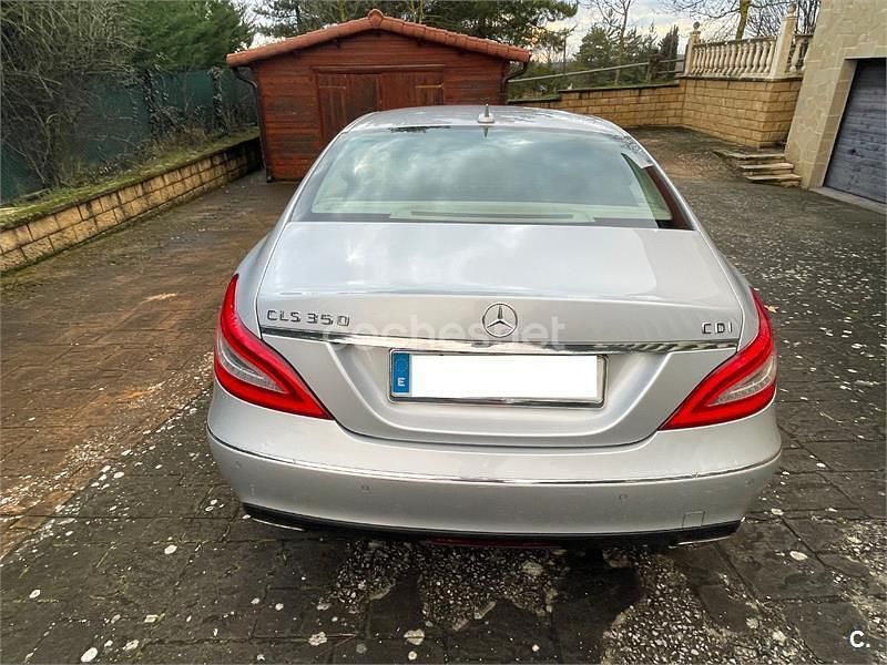 Usado Mercedes CLS350 265 CV (194 kW) 2011 Gris / plata Berlina