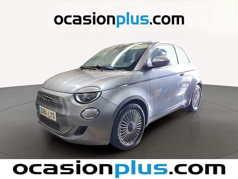 Gris plata Usado 2022 Fiat 500e Icon Utilitario | 14.319 € (Precio justo) - Imagen 1/4