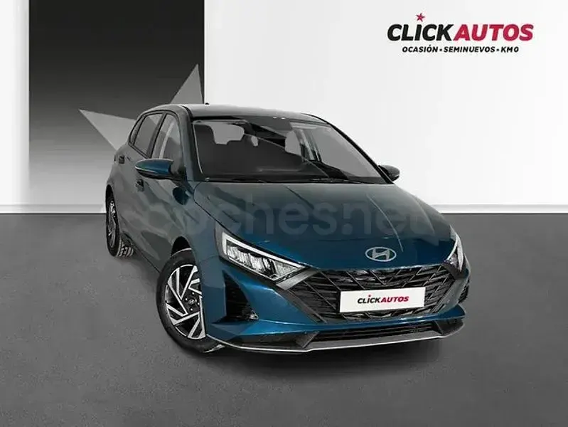 Usado Hyundai i20 84 CV (61 kW) 2025 Azul Utilitario