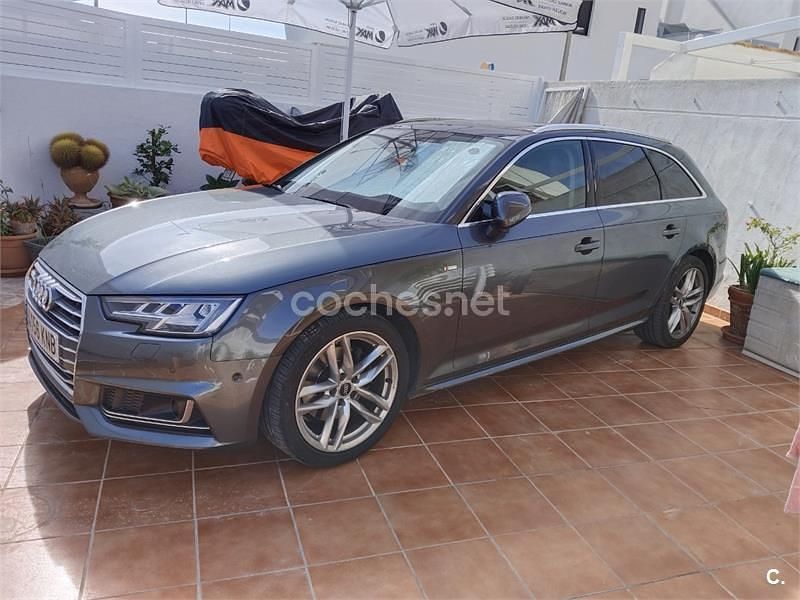 Gris / plata Usado 2018 Audi A4 S-Line Familiar | 25.500 € (Caro) - Imagen 1/4
