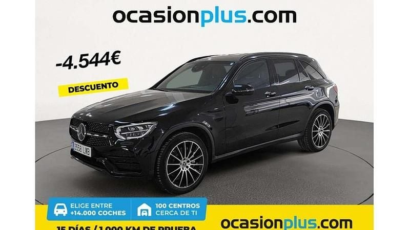 Negro Usado 2022 Mercedes GLC300 SUV | 42.600 € (Super precio) - Imagen 1/4