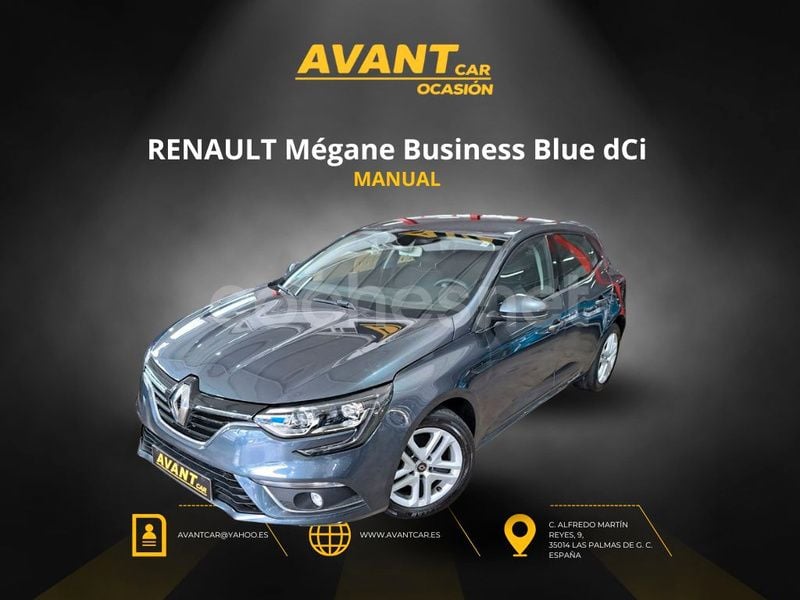 Gris Usado 2019 Renault Mégane IV Business Berlina | 12.900 € (Buen precio) - Imagen 1/4