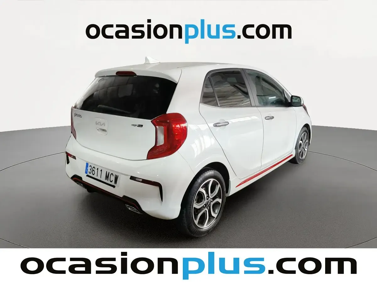 Usado Kia Picanto GT-Line 84 CV (61 kW) 2022 Blanco Utilitario